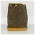 Borsa a tracolla Louis Vuitton Monogram Noe M42224 Marrone - vista 11