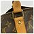 Borsa Louis Vuitton Boston Monogram Keepall 50 Marrone - vista 10
