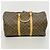 Borsa Louis Vuitton Boston Monogram Keepall 50 Marrone - vista 11