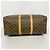 Borsa Louis Vuitton Boston Monogram Keepall 50 Marrone - vista 3