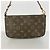Borsa Louis Vuitton Monogram Pochette Accessoires Marrone - vista 10