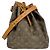 Noe Borsa a tracolla Louis Vuitton Monogram Petit Noé Marrone