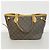 Borsa Tote Louis Vuitton Monogram Neverfull PM Marrone - vista 12