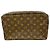 Pouch Louis Vuitton Monogram Toilette 28 Marrone