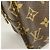 Pouch Louis Vuitton Monogram Toilette 28 Marrone - vista 6