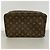 Pouch Louis Vuitton Monogram Toilette 28 Marrone - vista 8