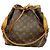 Noe Borsa a tracolla Louis Vuitton Monogram Petit Noé Marrone