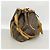 Noe Borsa a tracolla Louis Vuitton Monogram Petit Noé Marrone - vista 2