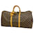 Louis Vuitton Brown Boston Monogram Keepall 55 Marrone