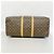 Louis Vuitton Brown Boston Monogram Keepall 55 Marrone - vista 3