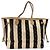 Borsa Tote Louis Vuitton Rayures Neverfull Marrone - vista 2