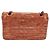 Borsa a tracolla Chanel a righe arancioni Arancione - vista 3