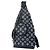 Borsa Duo Sling Monogram Shadow Louis Vuitton Bianco
