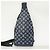 Borsa Duo Sling Monogram Shadow Louis Vuitton Bianco - vista 7