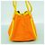 Hermès Sac Cabas PM Canvas Tote Bag Arancione Giallo - vista 10