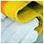 Hermès Sac Cabas PM Canvas Tote Bag Arancione Giallo - vista 7