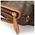 Louis Vuitton Monogram Lockit Horizontal Handtasche Braun - Ansicht 6