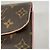 Louis Vuitton Monogram Portefeuille Emilie Long Wallet Rosso - vista 7