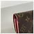Louis Vuitton Monogram Portefeuille Emilie Long Wallet Rosso - vista 8