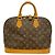 Borsa Louis Vuitton Alma Monogram Marrone