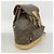 Zaino Louis Vuitton Monogram Montsouris MM Marrone - vista 2