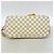 Borsa Tote Louis Vuitton Damier Azur Neverfull MM Bianco - vista 3