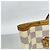 Borsa Tote Louis Vuitton Damier Azur Neverfull MM Bianco - vista 7
