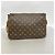 Borsa a tracolla Louis Vuitton Monogram Vivacite GM Marrone - vista 8