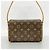 Borsa Louis Vuitton Monogram Recital M51900 Marrone - vista 8