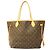 Borsa Tote Louis Vuitton Monogram Neverfull MM Marrone