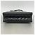 Borsa a tracolla Chanel in pelle d'agnello nera Nero - vista 3