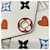 Louis Vuitton Monogram Game On Pochette Kirigami Nero Bianco - vista 6