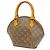 Borsa Louis Vuitton Monogram Ellipse PM Marrone