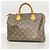 Borsa Louis Vuitton Monogram Speedy 30 Marrone - vista 11