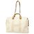 Borsa a mano Chanel Deauville in tela Beige Crudo