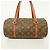 Borsa Louis Vuitton Monogram Papillon 30 Marrone - vista 12
