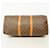 Louis Vuitton Boston Monogram Keepall 50 Marrone - vista 3
