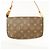 Louis Vuitton Monogram Pochette Accessoires Pouch Marrone - vista 8