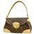 Borsa a tracolla Louis Vuitton Monogram Beverly MM Marrone