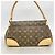 Borsa a tracolla Louis Vuitton Monogram Beverly MM Marrone - vista 10