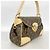 Borsa a tracolla Louis Vuitton Monogram Beverly MM Marrone - vista 2