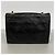 Bolsa de ombro Chanel em pele de cordeiro preta Preto - vista 10