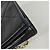Bolsa de ombro Chanel em pele de cordeiro preta Preto - vista 7