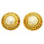 Orecchini a clip Chanel Gold D'oro