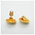 Orecchini a clip Chanel Gold D'oro - vista 3
