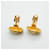 Orecchini a clip Chanel Gold D'oro - vista 8