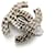 Orecchini a clip Chanel Silver Argento - vista 6