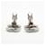 Orecchini a clip Chanel Silver Argento - vista 7