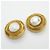 Orecchini a clip Chanel Gold D'oro - vista 2