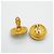 Orecchini a clip Chanel Gold D'oro - vista 3